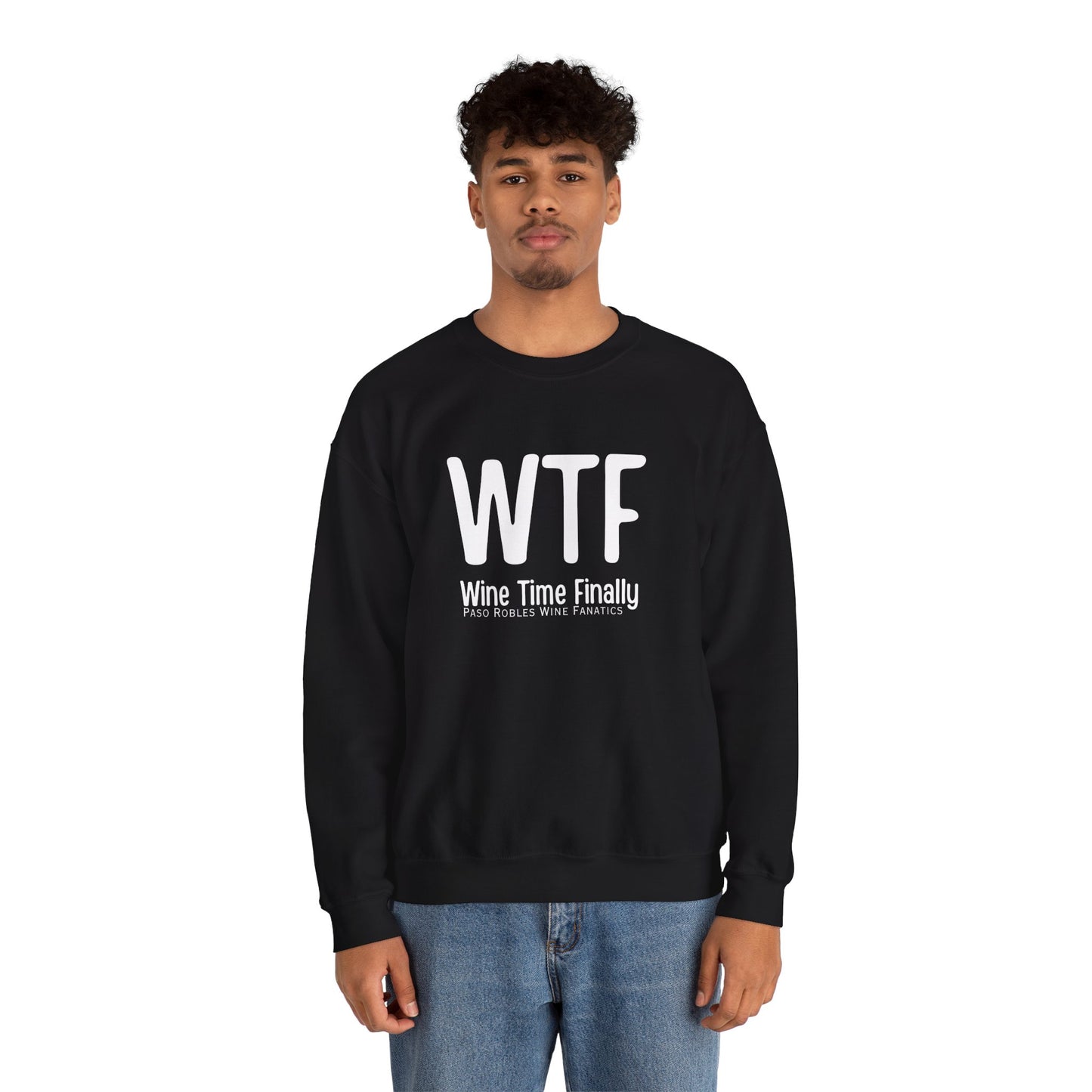WTF Wine Tasting Finally Sweatshirt