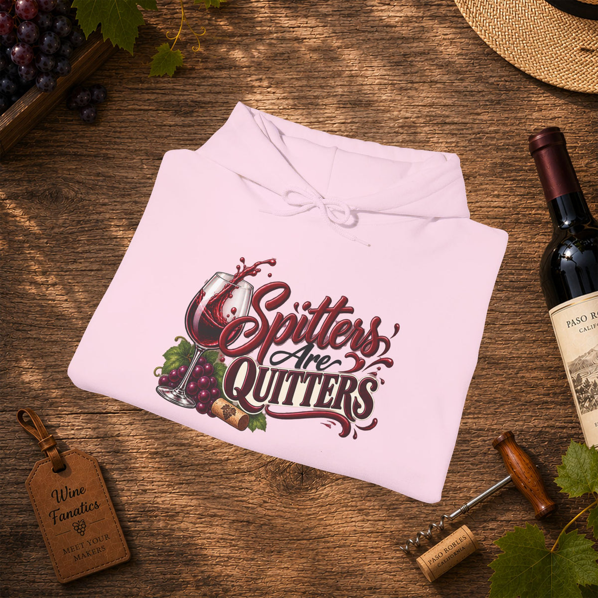 Spitters Are Quitters Hoodie
