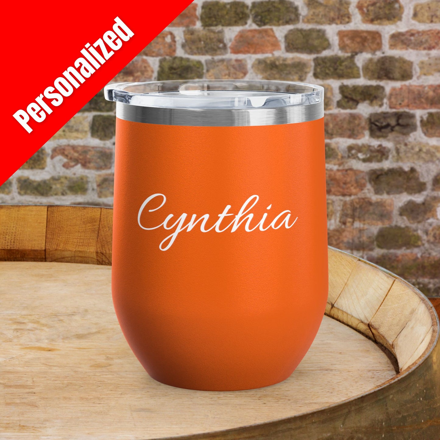 Drunk Wives Matter Personalized 12oz Wine Tumbler
