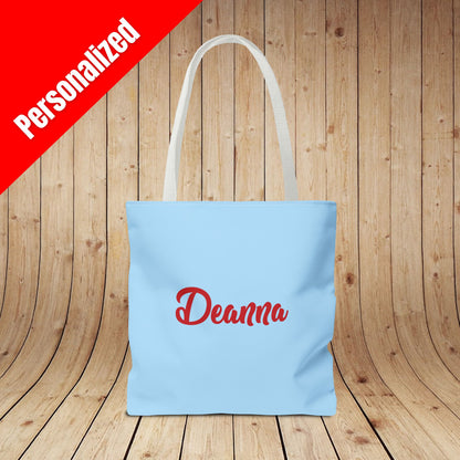 Chill The 4th Out Personalized Tote Bag