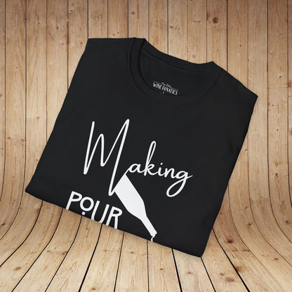 Temecula Valley - Making Pour Decisions Unisex Softstyle Tee