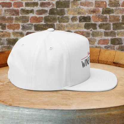 Paso Robles Wine Fanatics Embroidered Flat Bill Cap