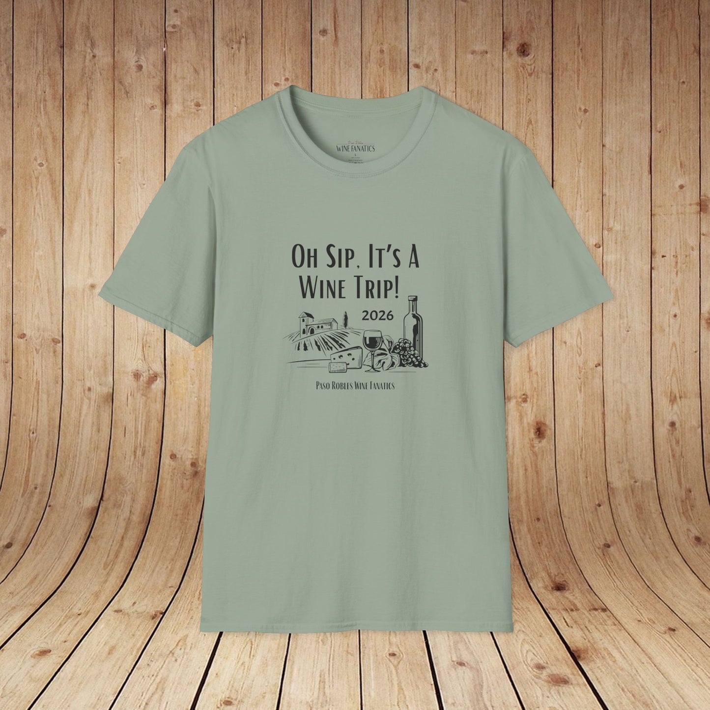 Oh Sip It's A Wine Trip Unisex Softstyle T-Shirt