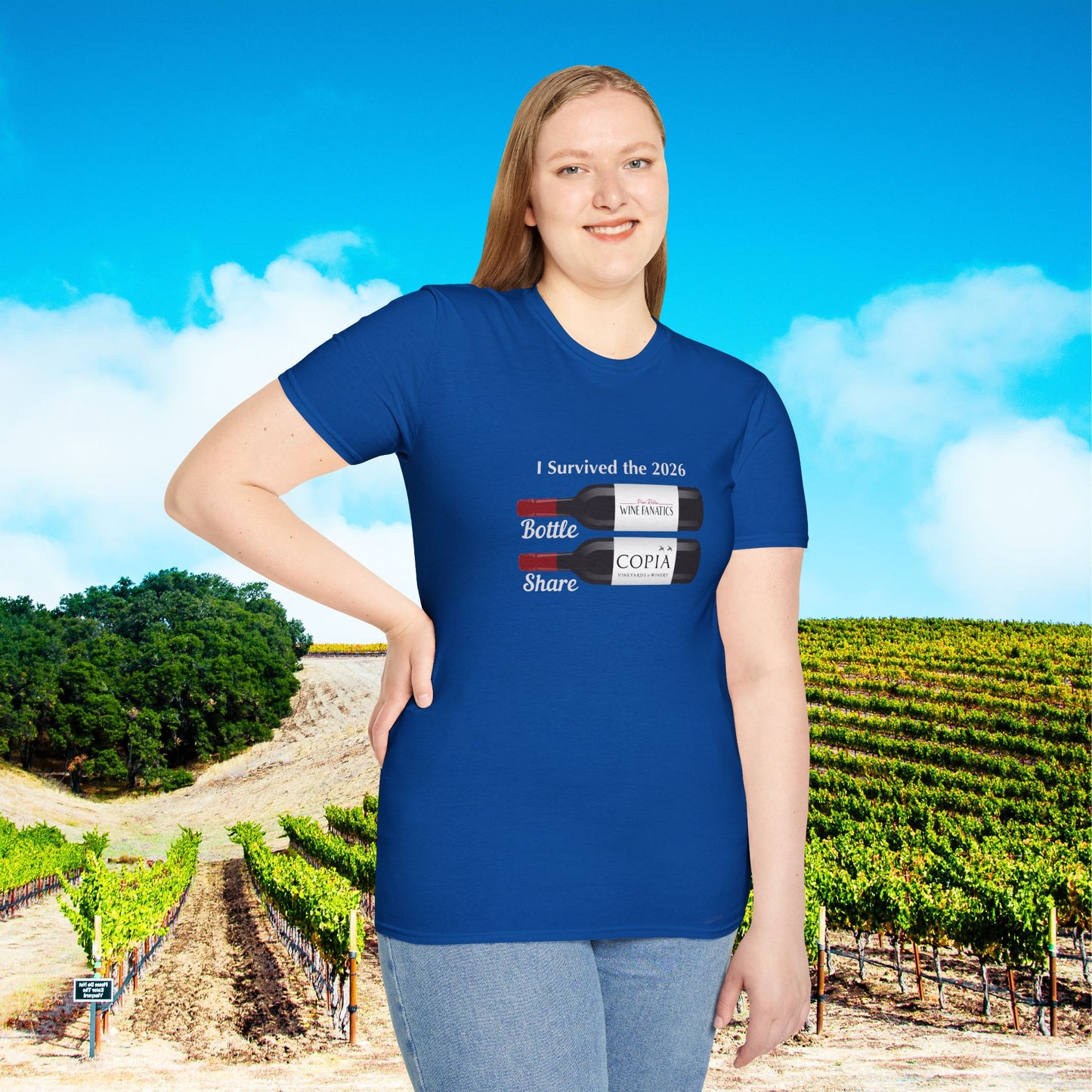 PRWF 2026 Bottle Share Unisex Softstyle T-Shirt