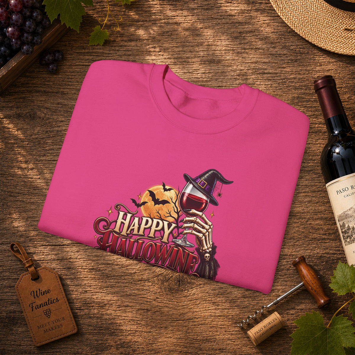 Happy Hallowine Sweatshirt
