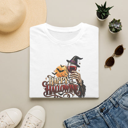 Let's Happy Hallowine Crewneck T-Shirt