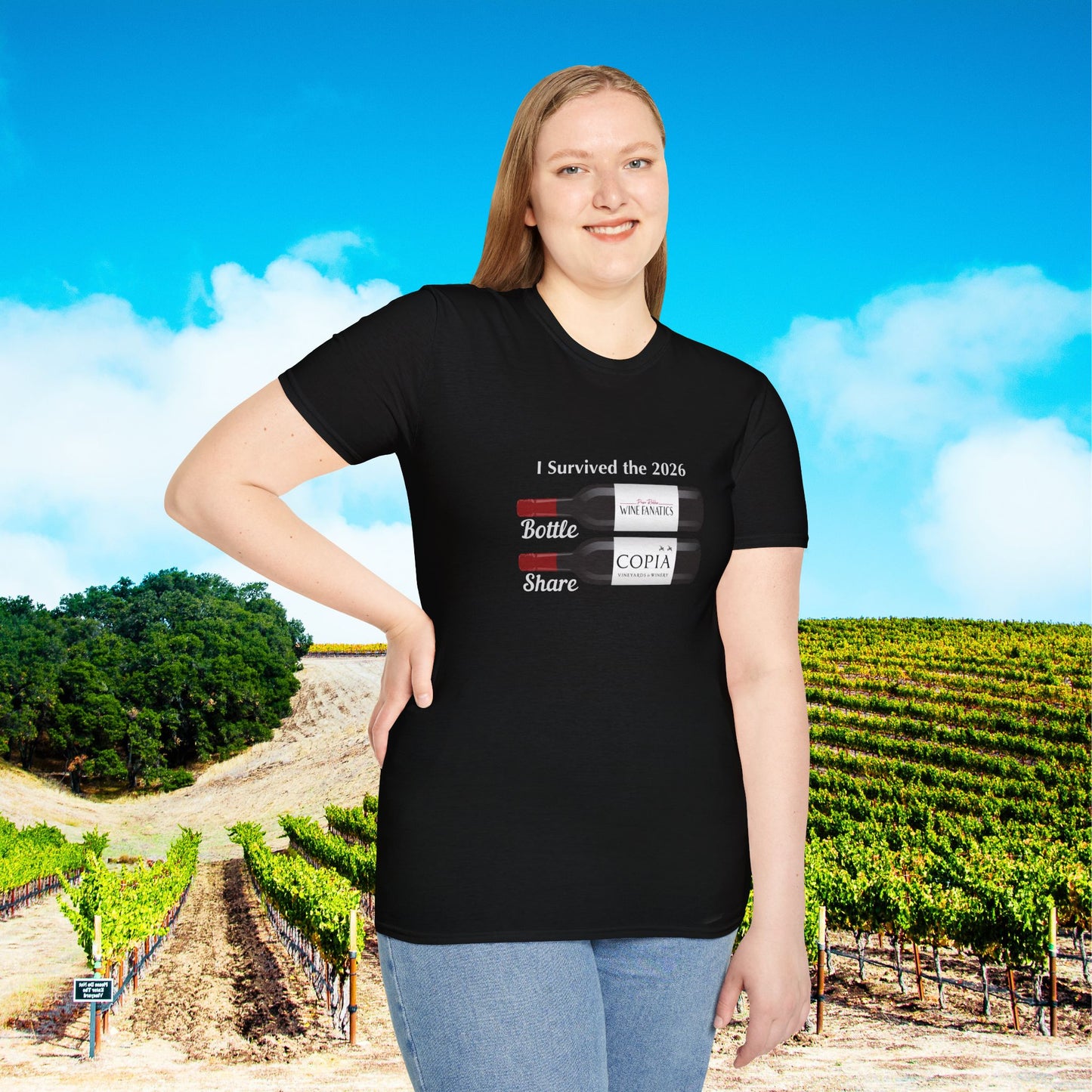 PRWF 2026 Bottle Share Unisex Softstyle T-Shirt