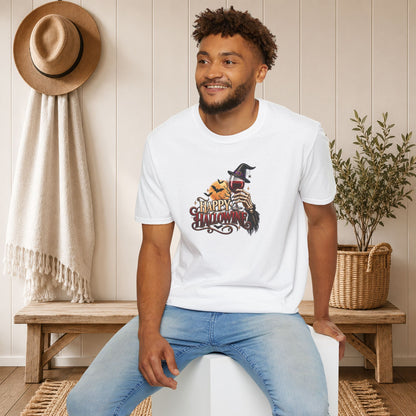 Let's Happy Hallowine Crewneck T-Shirt