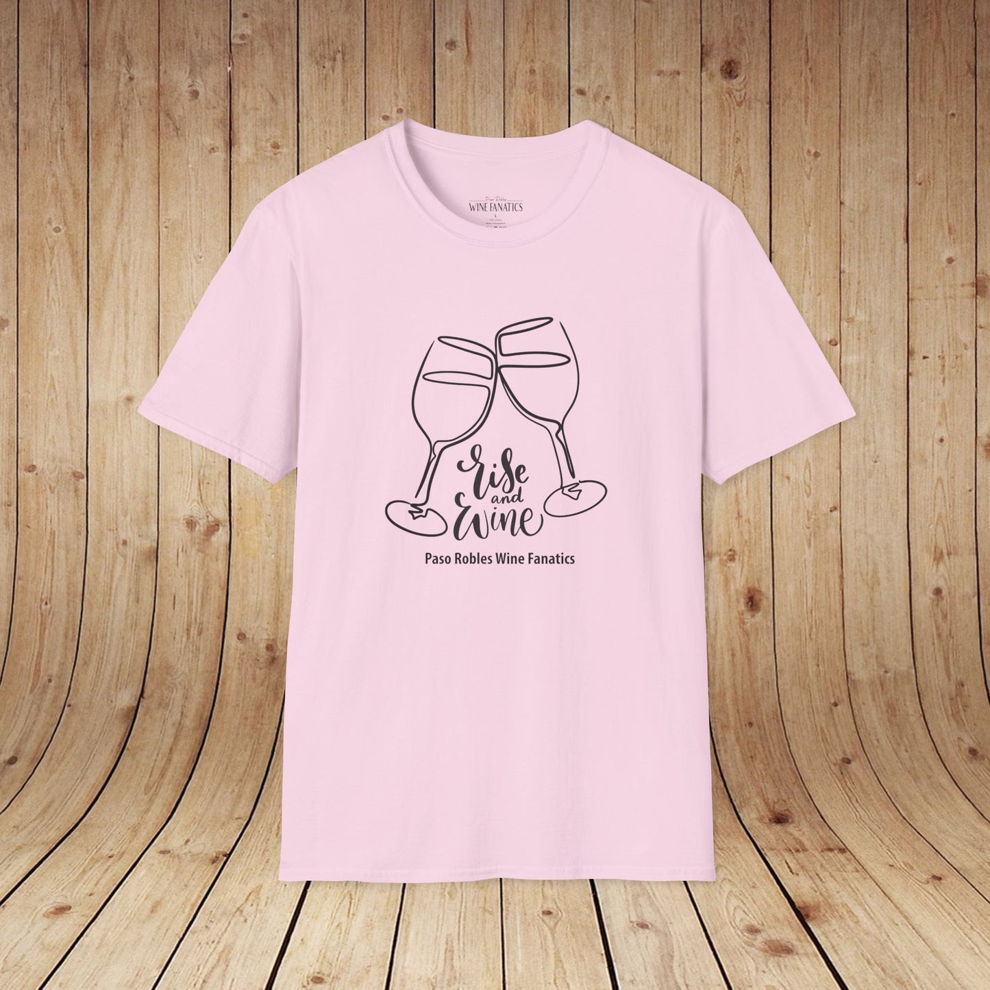 Rise & Wine Unisex Softstyle T-Shirt