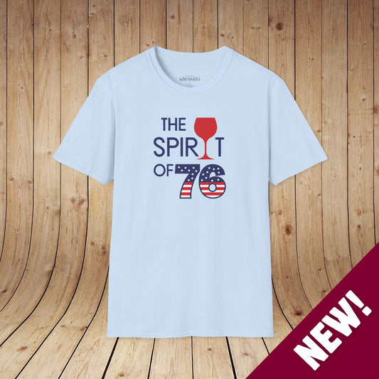 The Spirit of 76 Independence Day Unisex Softstyle T-Shirt