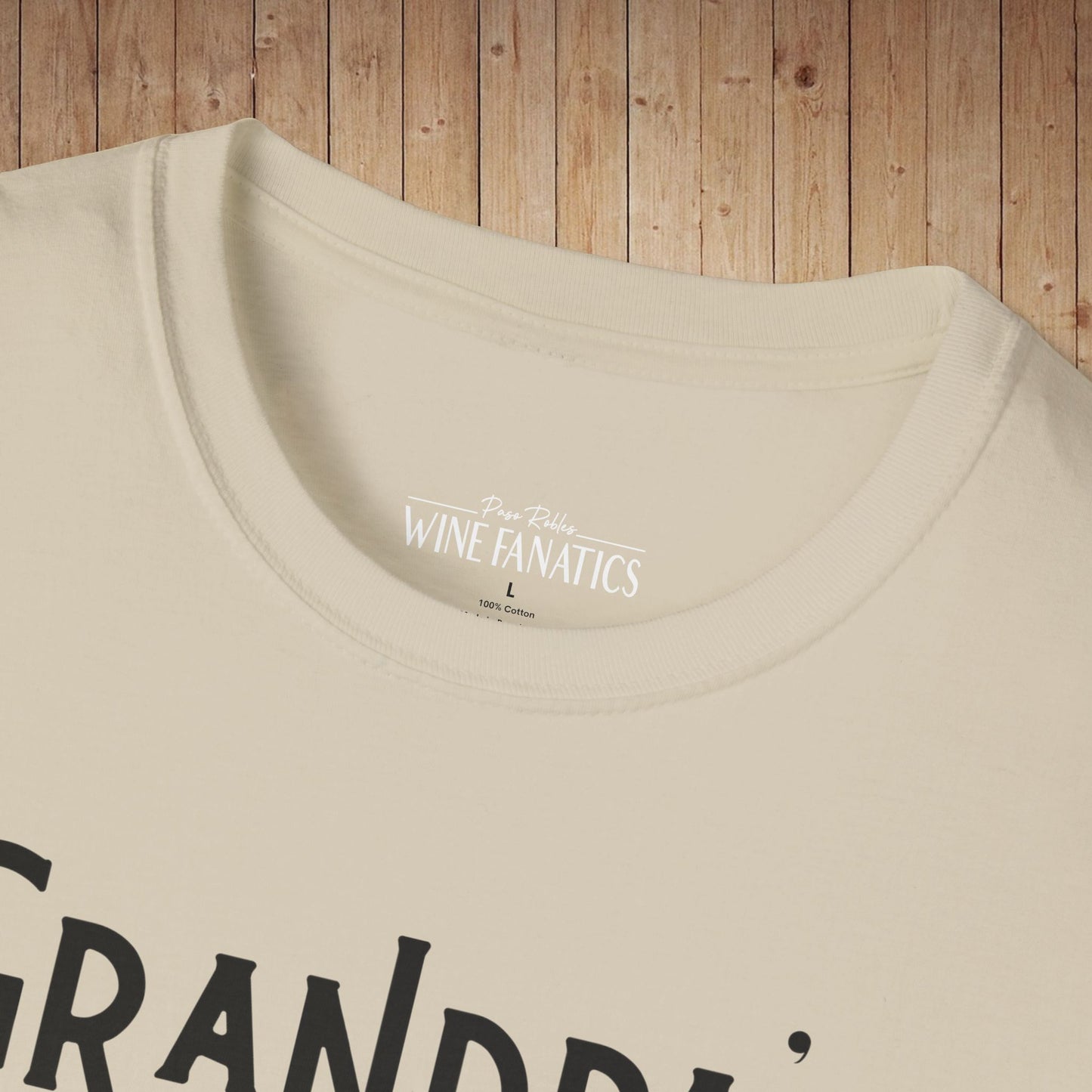 Grandpa's Reason To Wine Personalized T-Shirt