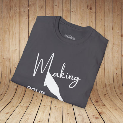 Making Pour Decisions Unisex Softstyle T-Shirt