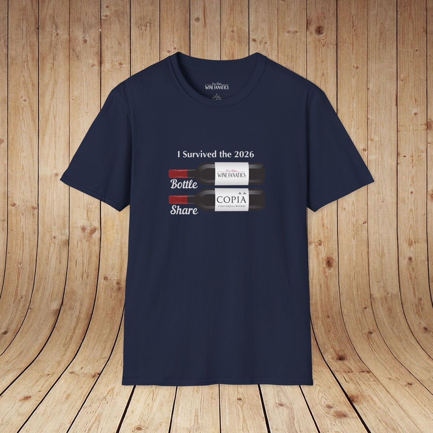 PRWF 2026 Bottle Share Unisex Softstyle T-Shirt