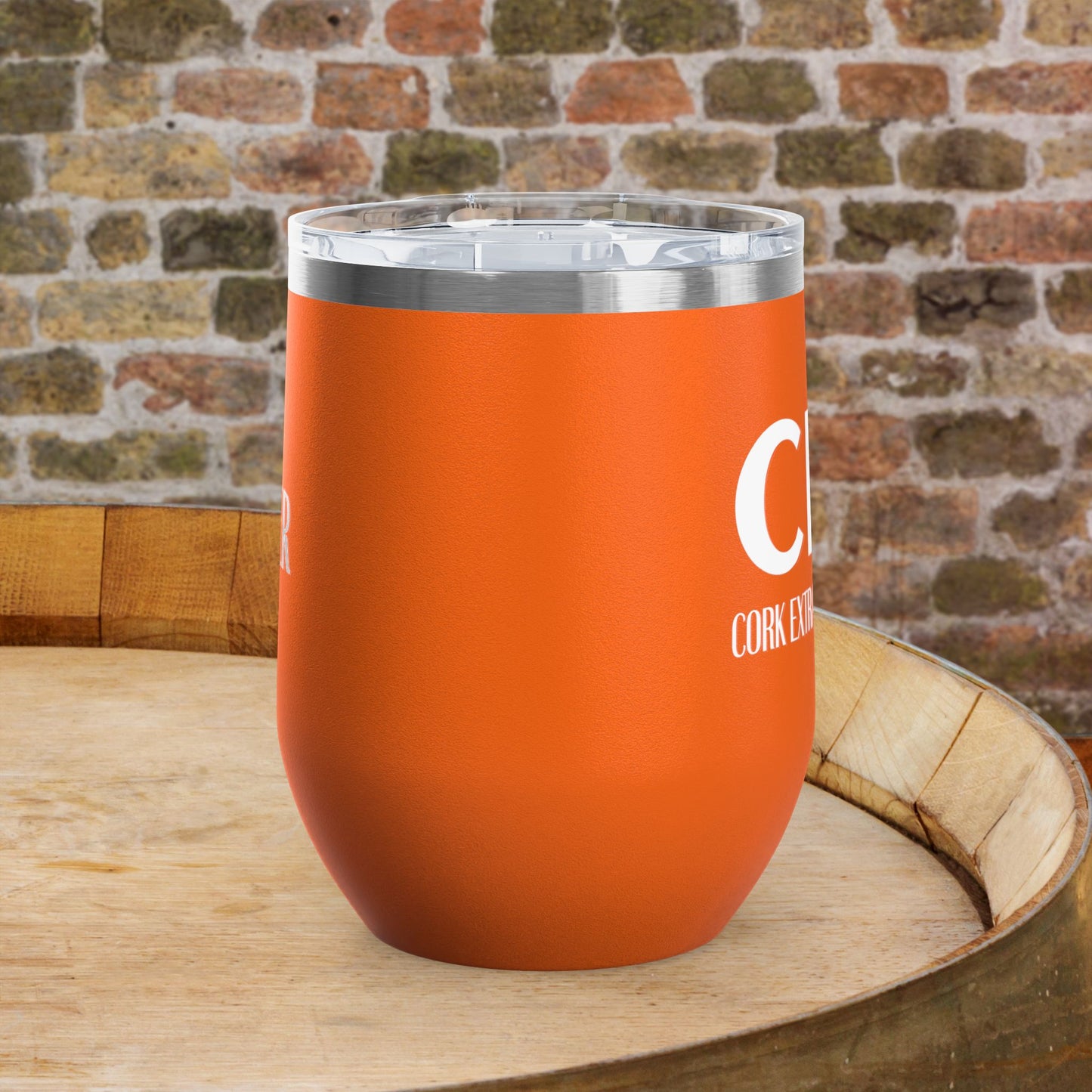 CEO Cork Extraction Officer Personalized 12oz Wine Tumbler