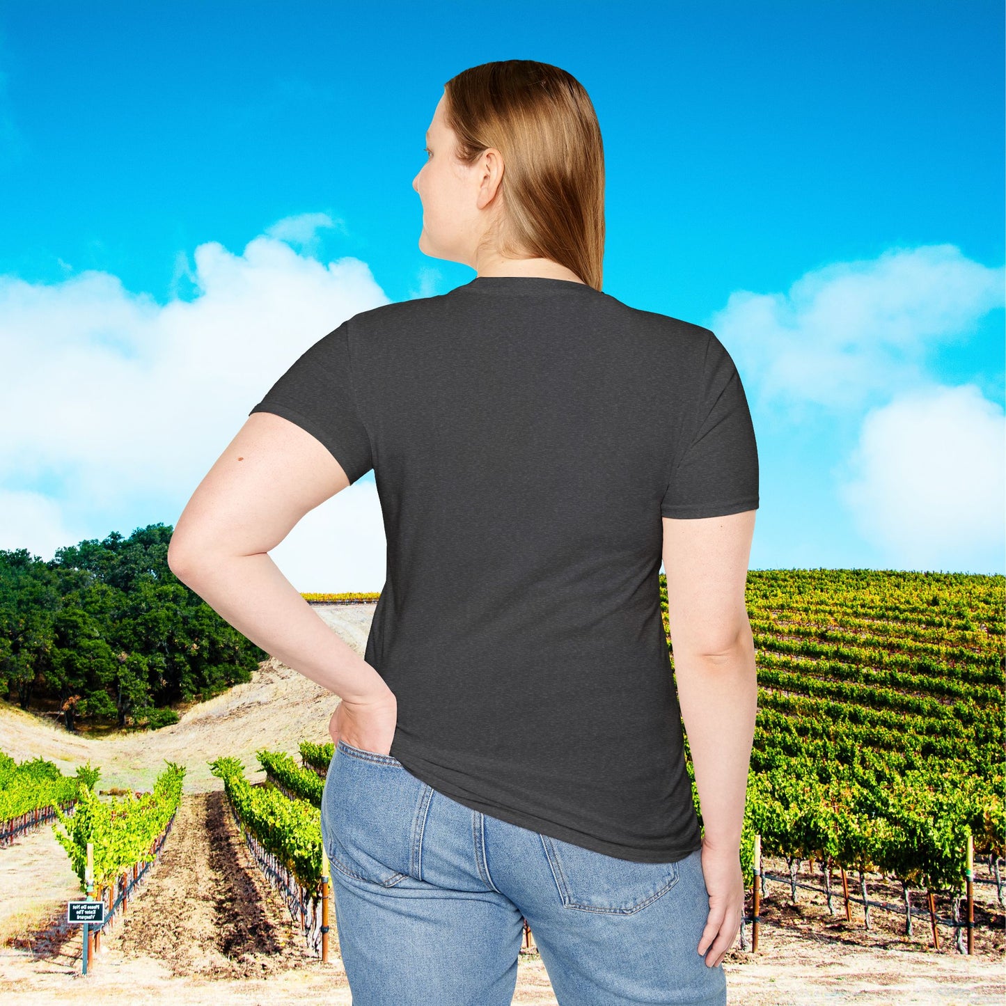 Good Friends Wine Together Unisex Softstyle T-Shirt