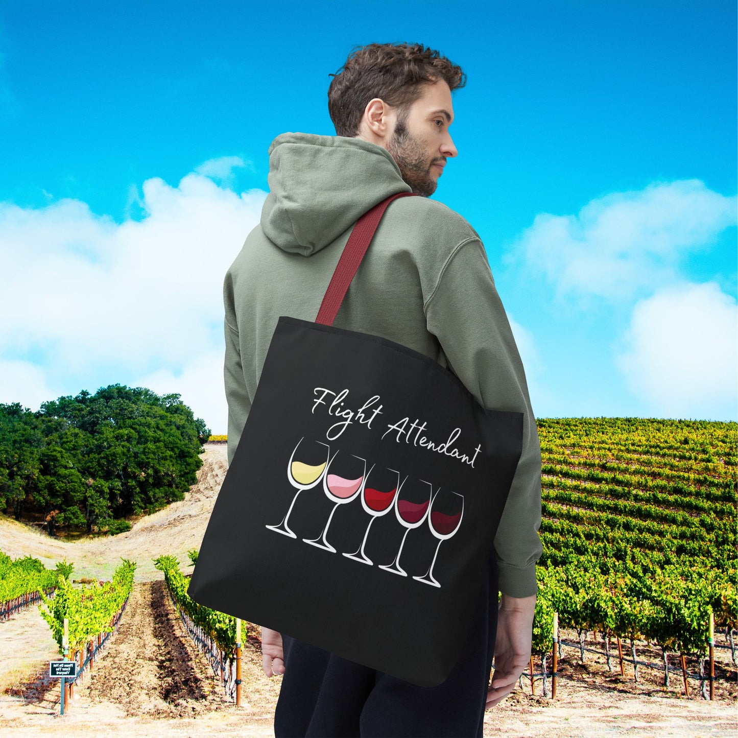 Flight Attendant Tote Bag