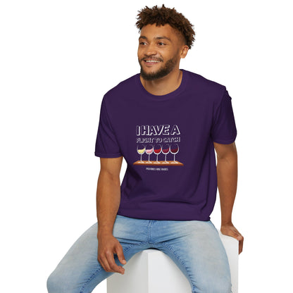 I Have A Flight To Catch Unisex Softstyle T-Shirt
