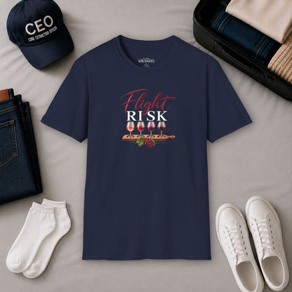 Flight Risk  Crewneck Tee