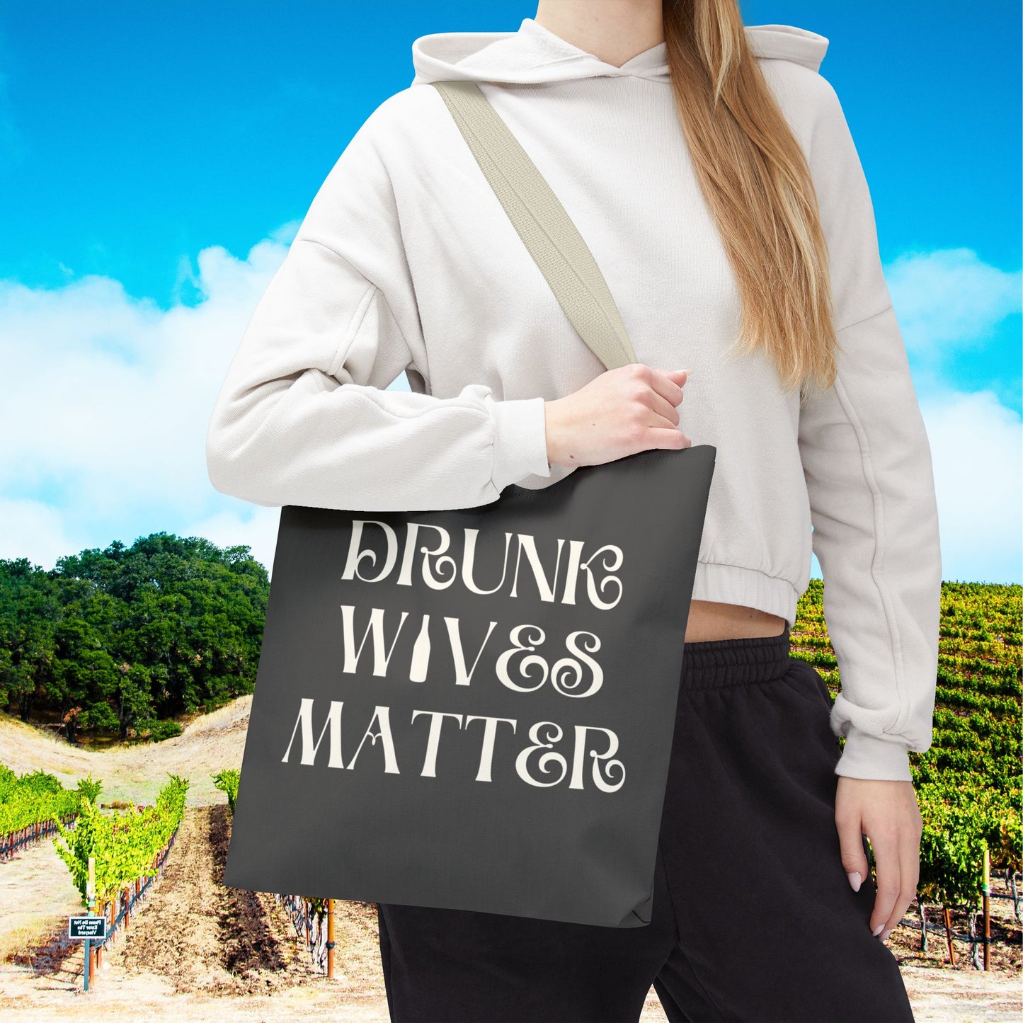 Drunk Wives Matter Tote Bag