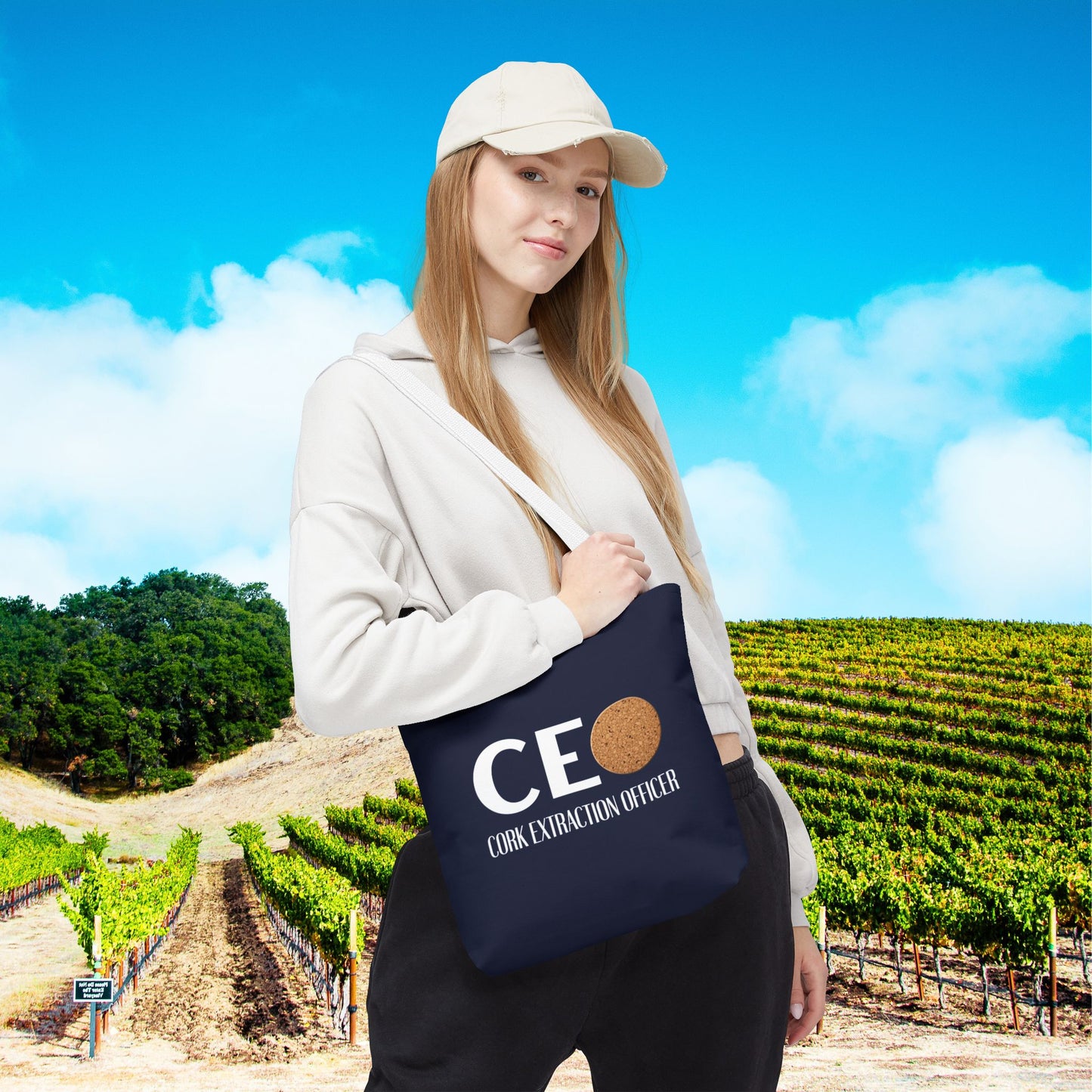 CEO - Cork Extraction Officer Personalized Tote Bag
