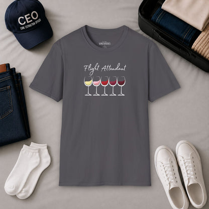 Flight Attendant Crewneck Tee