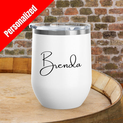 Making Pour Decisions in Napa Valley, CA Personalized 12oz Wine Tumbler