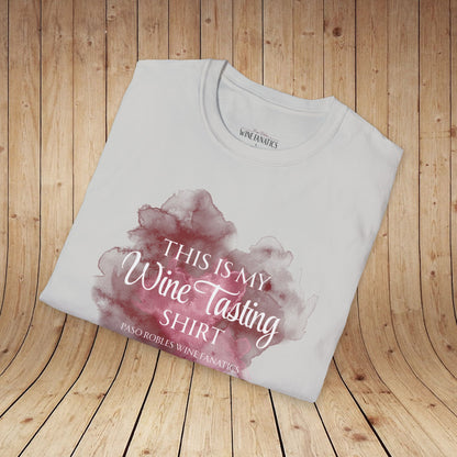 This Is My Wine Tasting Shirt (stain) Unisex Softstyle T-Shirt