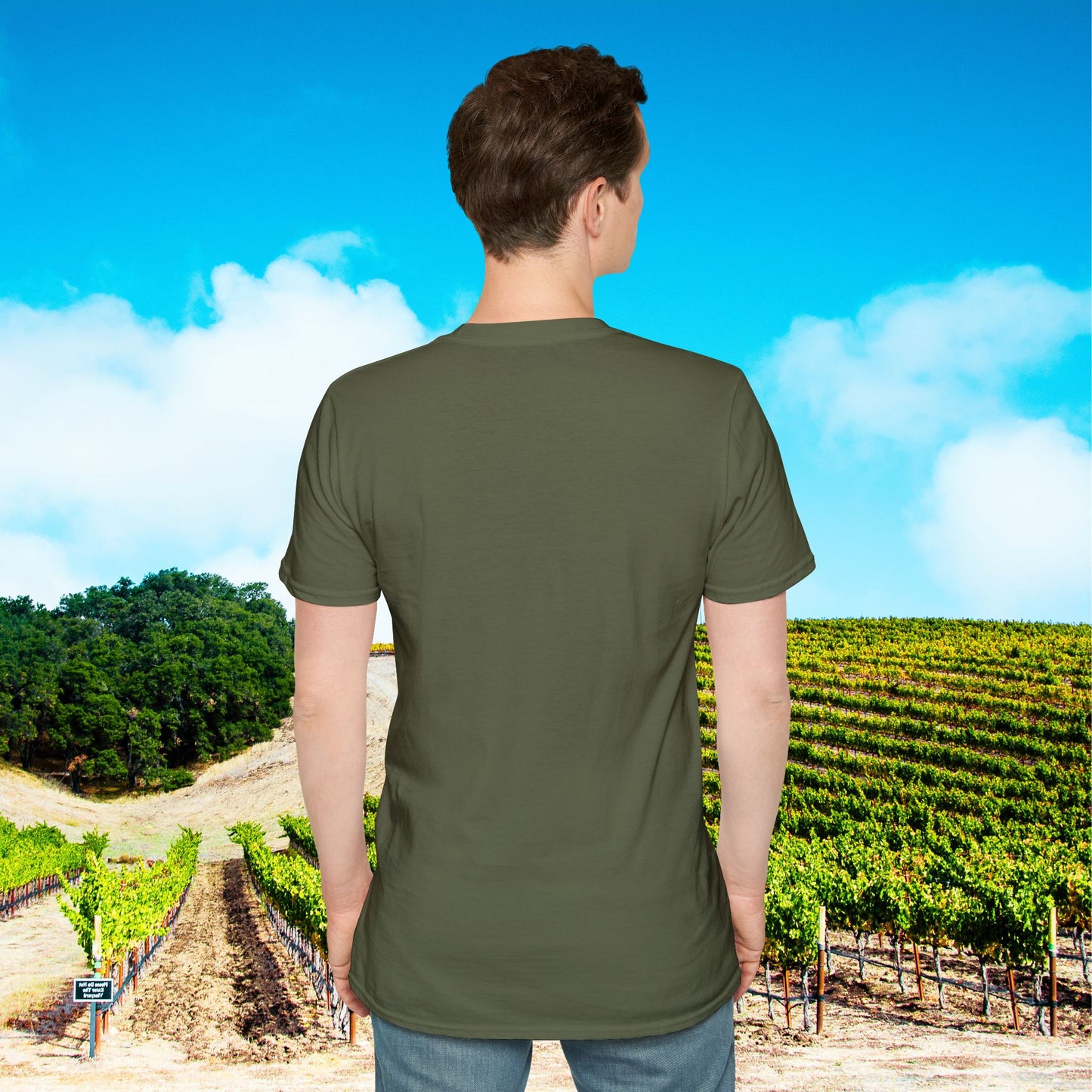 Grandpa's Reason To Wine Personalized T-Shirt