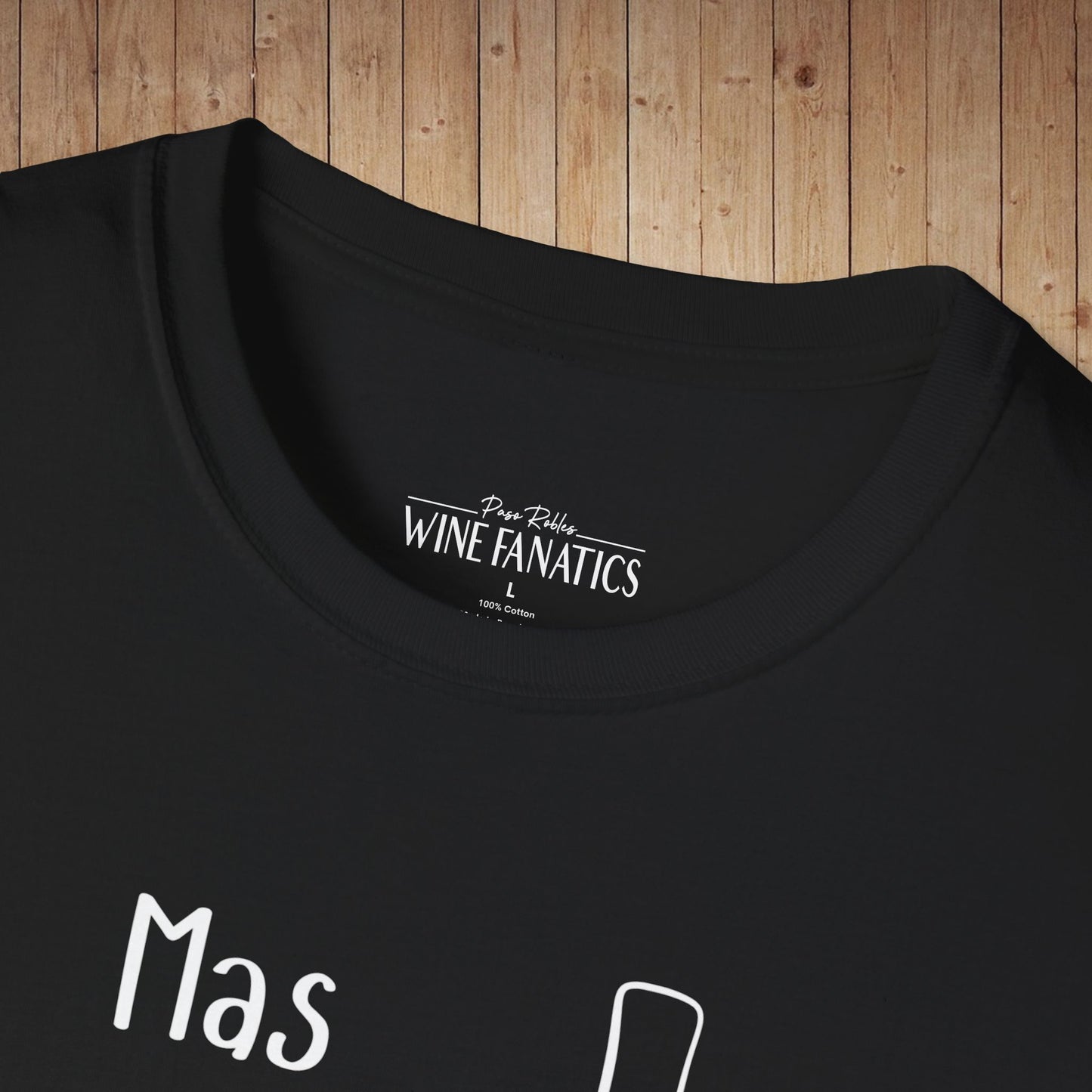 Mas Vino Por Favor Unisex Softstyle T-Shirt