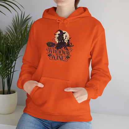 Witch Way To The Wine Hoodie