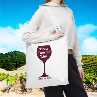Please Paso The Wine Tote Bag