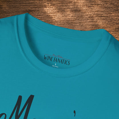 Mom's Reason To Wine Personalized Crew Neck Tee