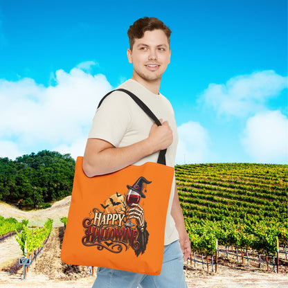Happy Hallowine Personalized Tote Bag