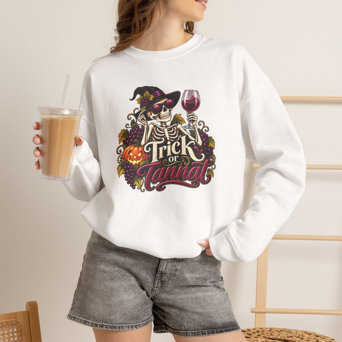 Trick Or Tannat Sweatshirt