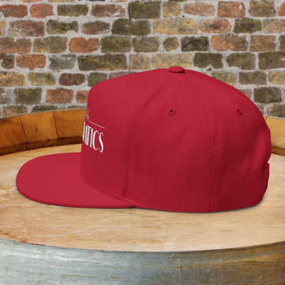 Paso Robles Wine Fanatics Embroidered Logo Flat Bill Cap