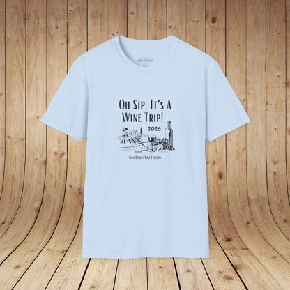 Oh Sip It's A Wine Trip Unisex Softstyle T-Shirt