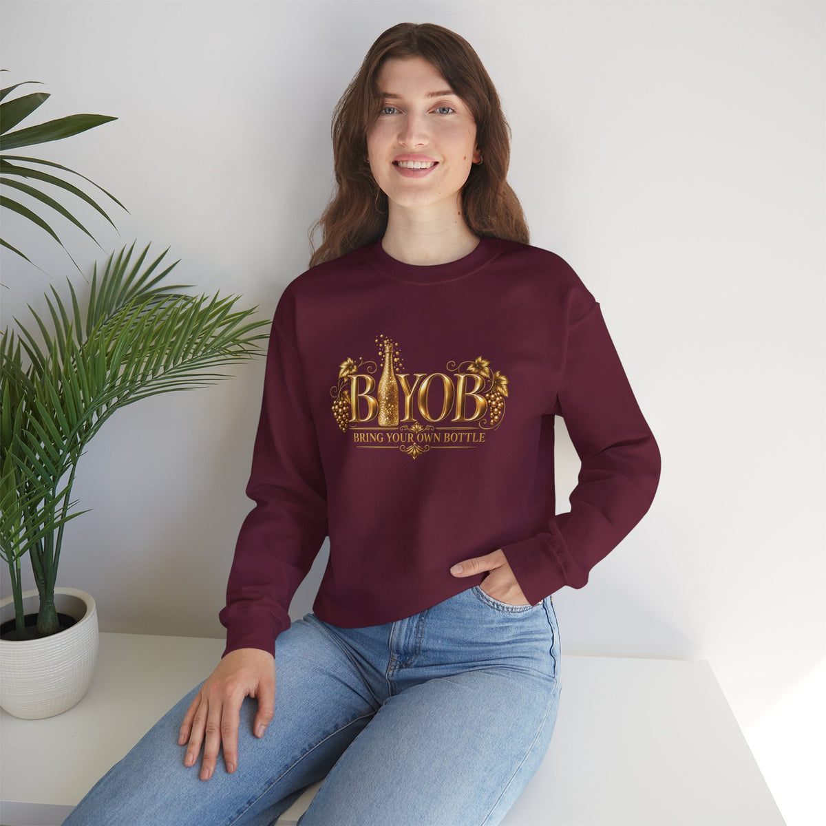 BYOB Bring Your Own Bottle Sweatshirt