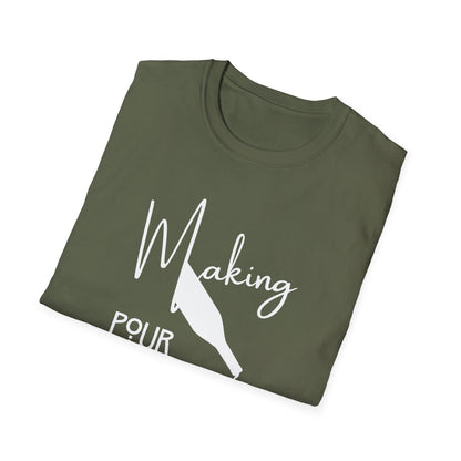 Making Pour Decisions Unisex Softstyle T-Shirt