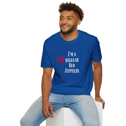 I'm A Regular Red Zeppelin Unisex Softstyle T-Shirt