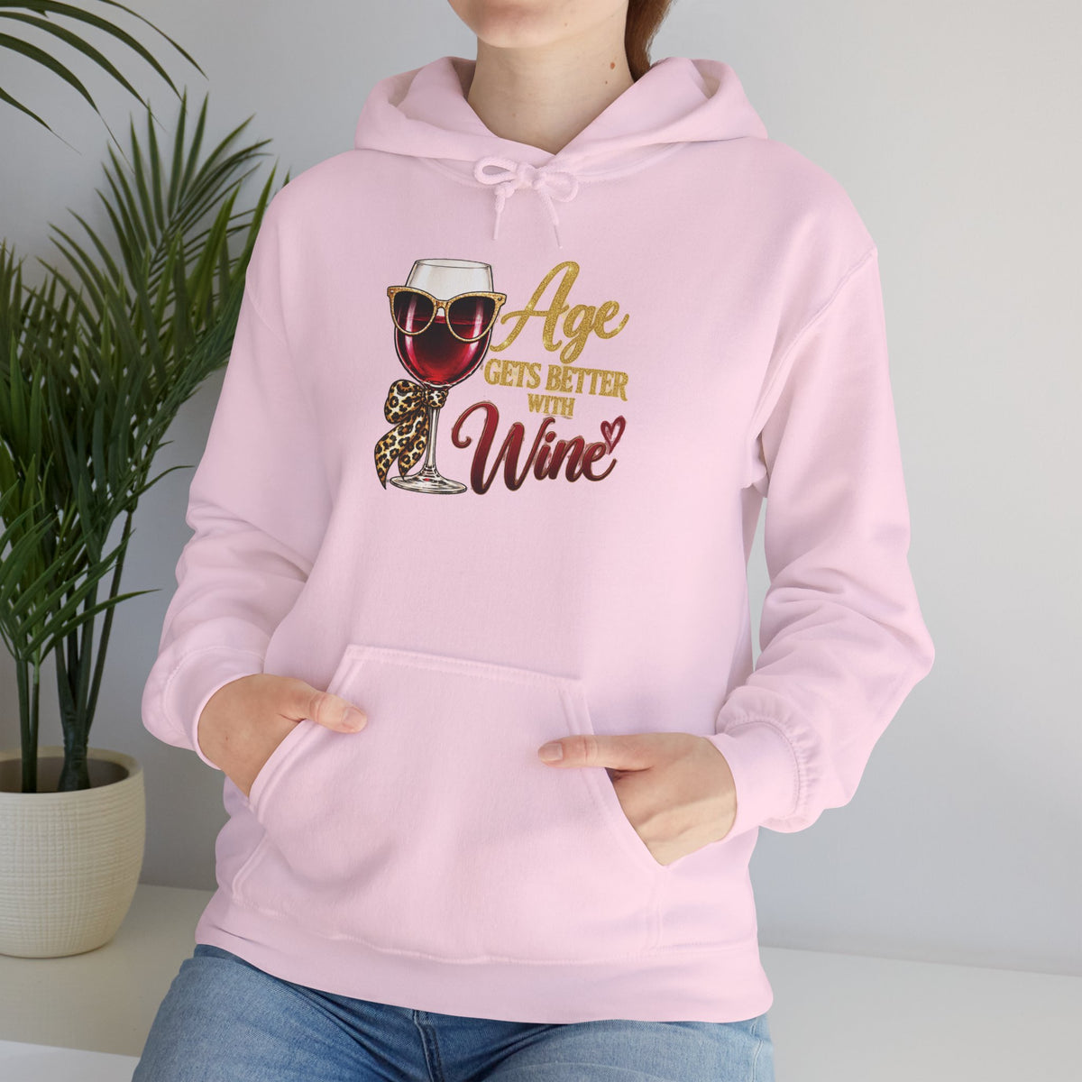 Age Gets Better With Wine Hoodie