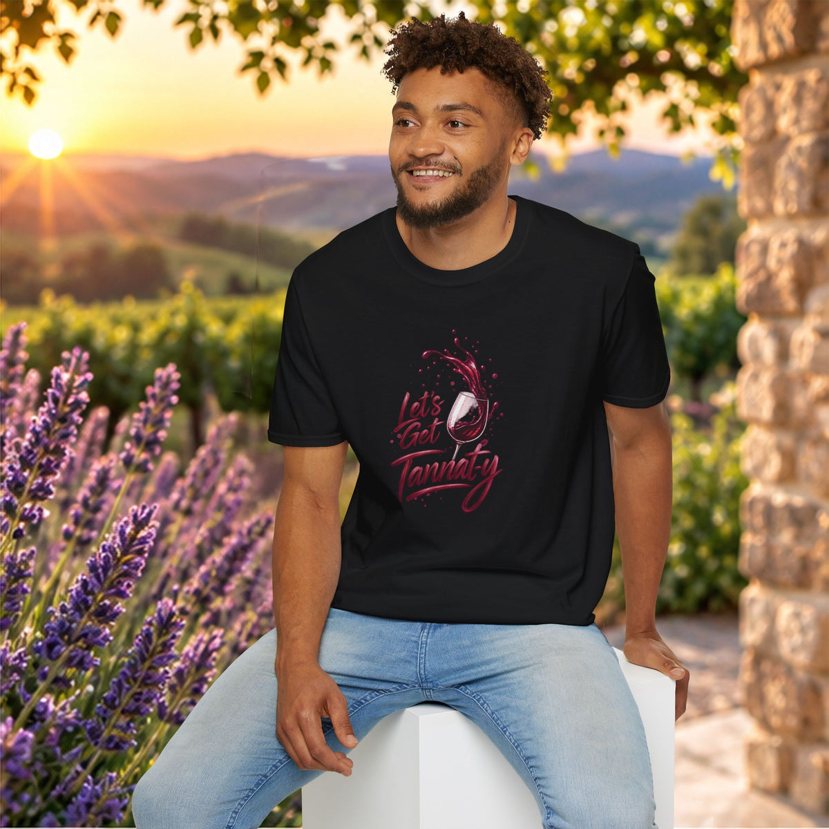 Let's Get Tannat-y  Crewneck T-Shirt