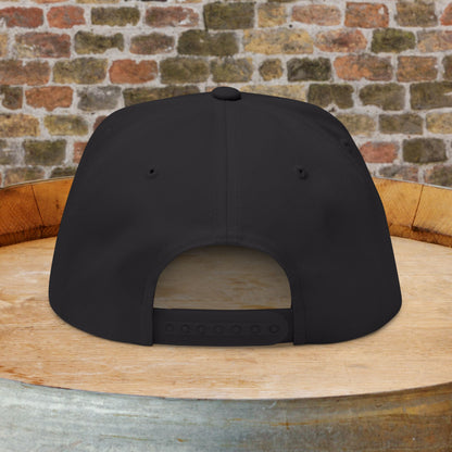 Paso Robles Wine Fanatics Embroidered Logo Flat Bill Cap