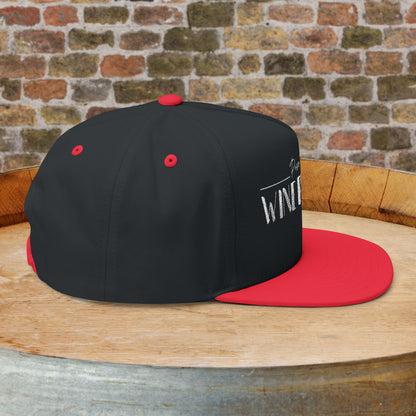 Paso Robles Wine Fanatics Embroidered Logo Flat Bill Cap