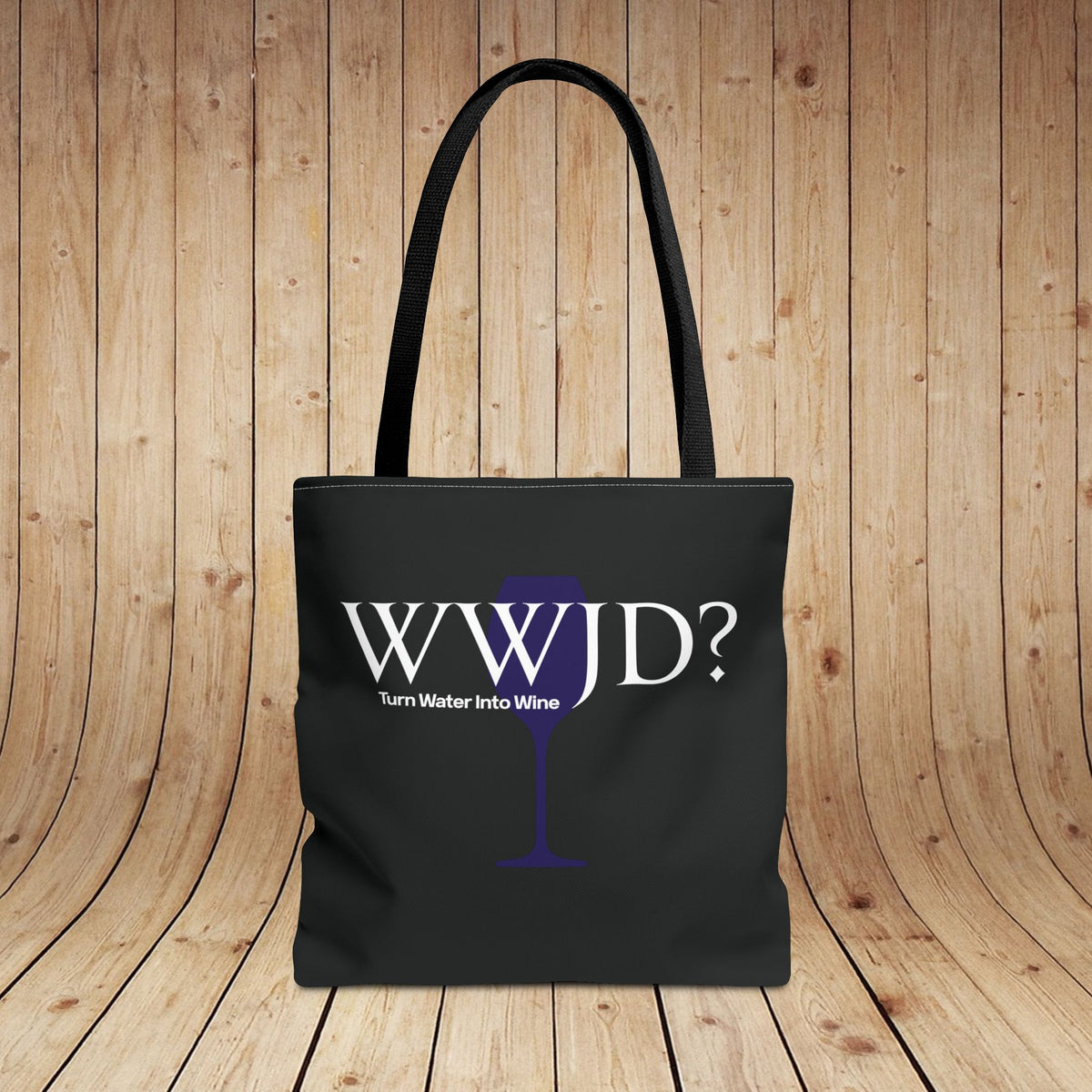 WWJD? (What Would Jesus Do?) Personalized Tote Bag