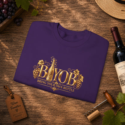 BYOB Bring Your Own Bottle Sweatshirt