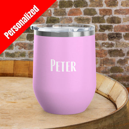 CEO Cork Extraction Officer Personalized 12oz Wine Tumbler