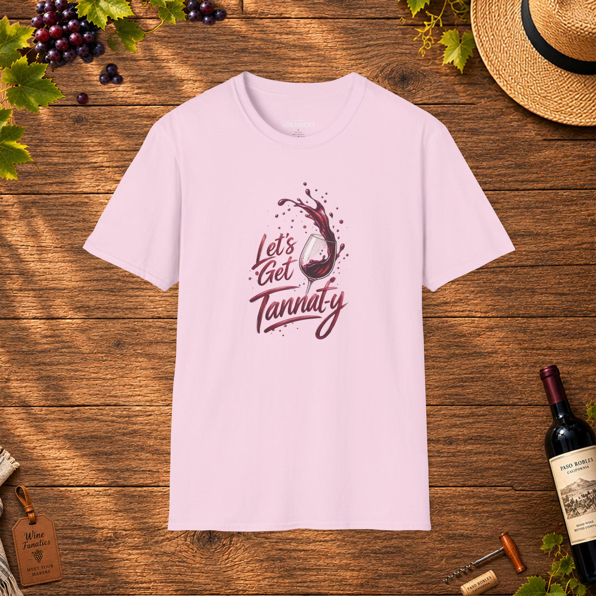 Let's Get Tannat-y  Crewneck T-Shirt