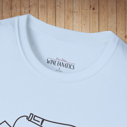 Spitters Are Quitters wine Unisex Softstyle T-Shirt