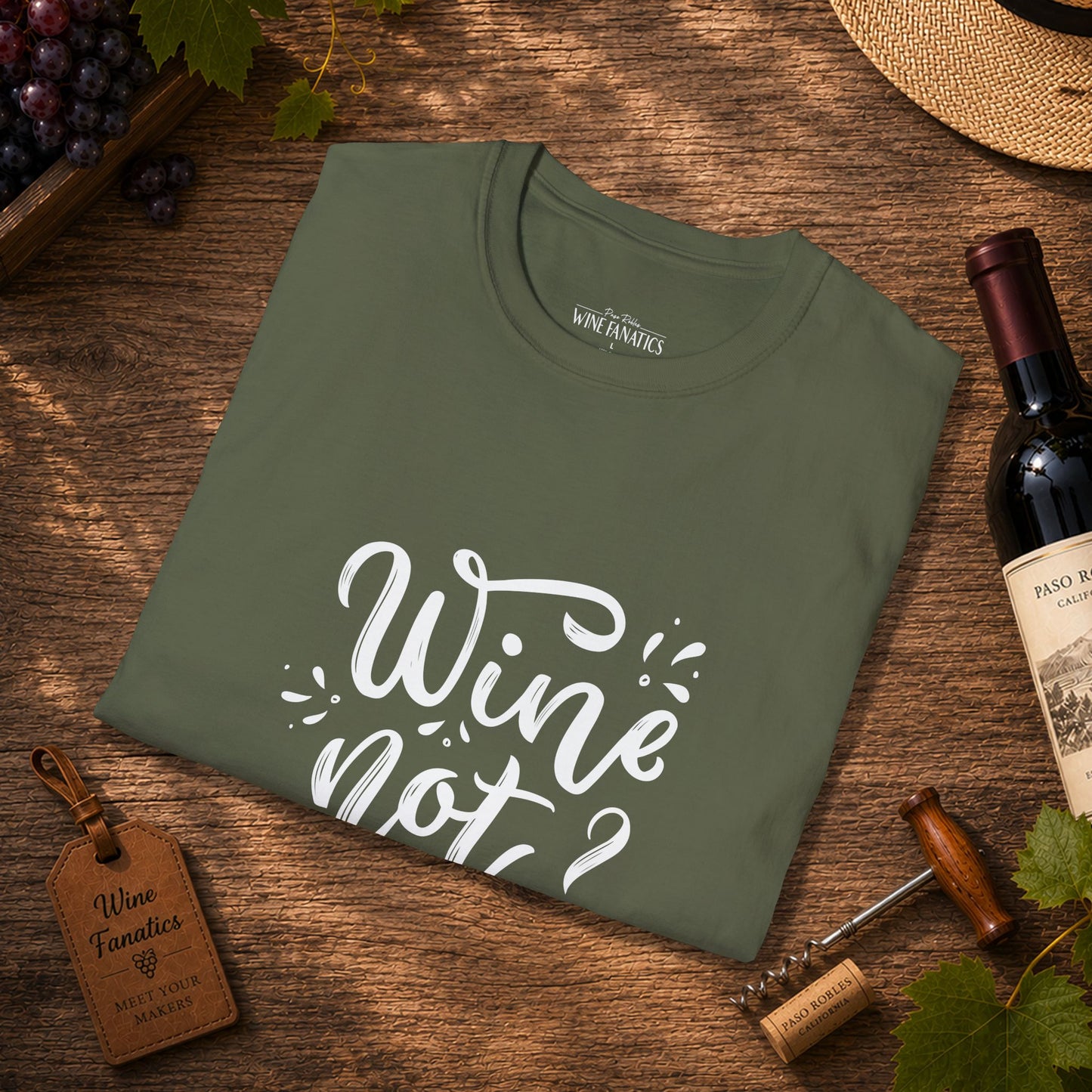 Wine Not? Crewneck Tee