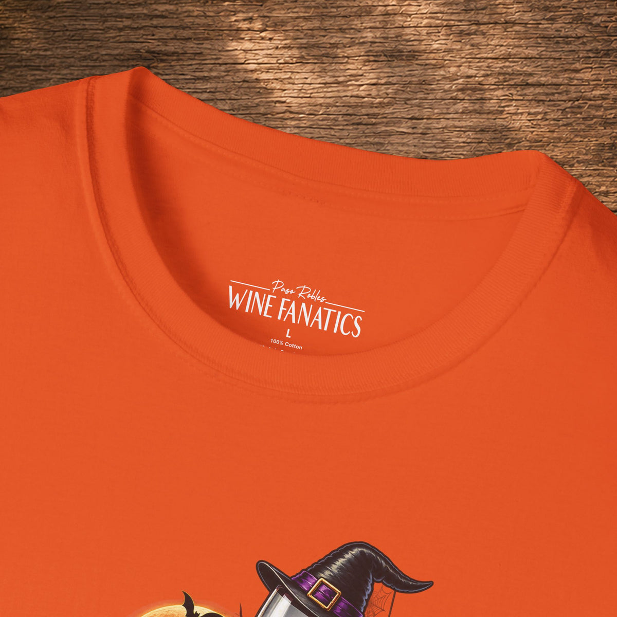 Let's Happy Hallowine Crewneck T-Shirt
